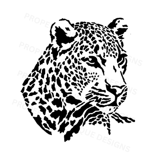 Jag Luiperd Laser engraving SVG File 