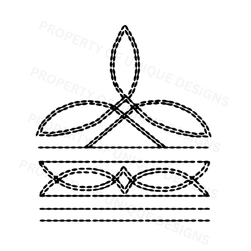 Western Boot Stitch Laser engraving SVG File 